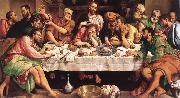 BASSANO, Jacopo The Last Supper ugkhk oil painting on canvas